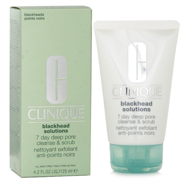 Clinique Решение от черных точек 7 дней Глубокое очищение пор и скраб