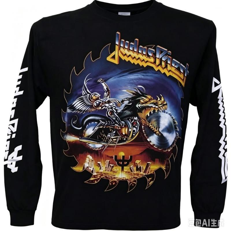 2026 Рок Judas Priest Группа 3D Печать Лонгслив Футболка Мужчины Женщины Мода Хип-хоп Оверсайз Топы Футболки Мужская Одежда харадзюку