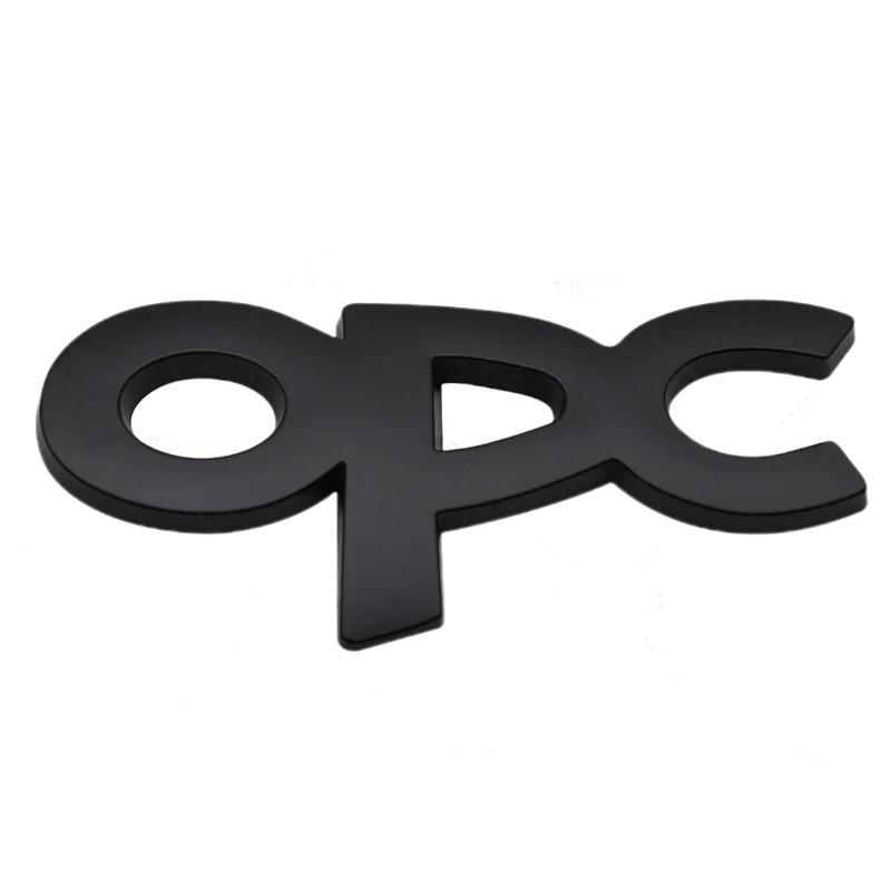 3D Metal Logo OPC Emblem Car Fender Trunk Badge For Opel Insignia Corsa E Astra H J D Zafira Vectra OPC Line Sticker Accessories