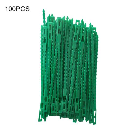 Регулируемые садовые стяжки, многофункциональные гибкие пластиковые стяжки-молнии, стяжки для организации кабелей, садовые опоры для растений, для вьющихся растений, кустарников