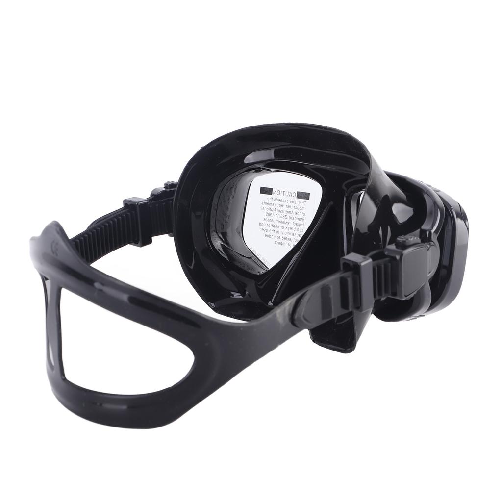Diving Glasses with Adjustable Strap Swimming Goggles Eye Nose Cover Silicone Snorkeling Gear for