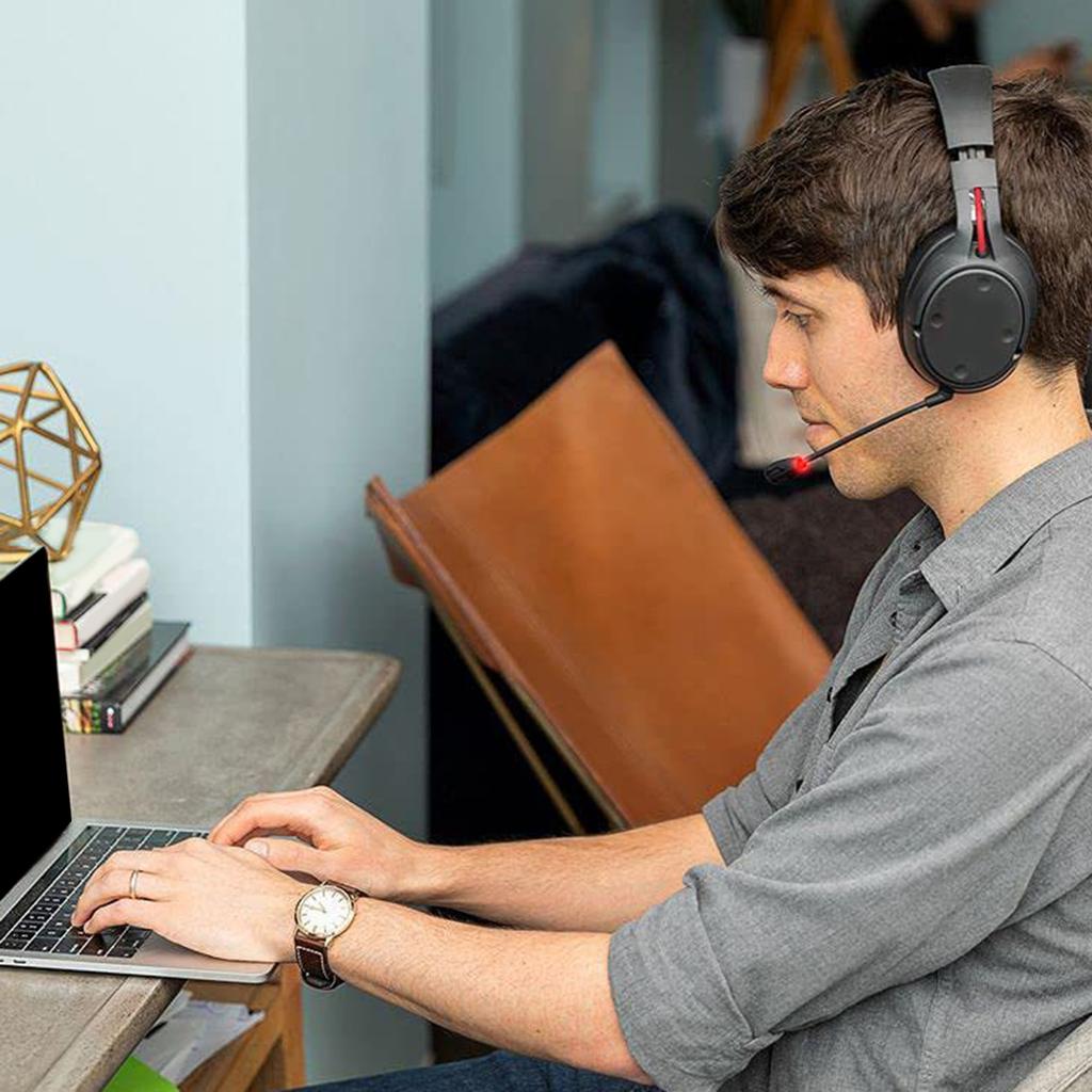 Microphone Replacement Mic for HyperX Cloud Flight / Flight S Wireless Gaming Headset, Detachable Headphones Mic Boom