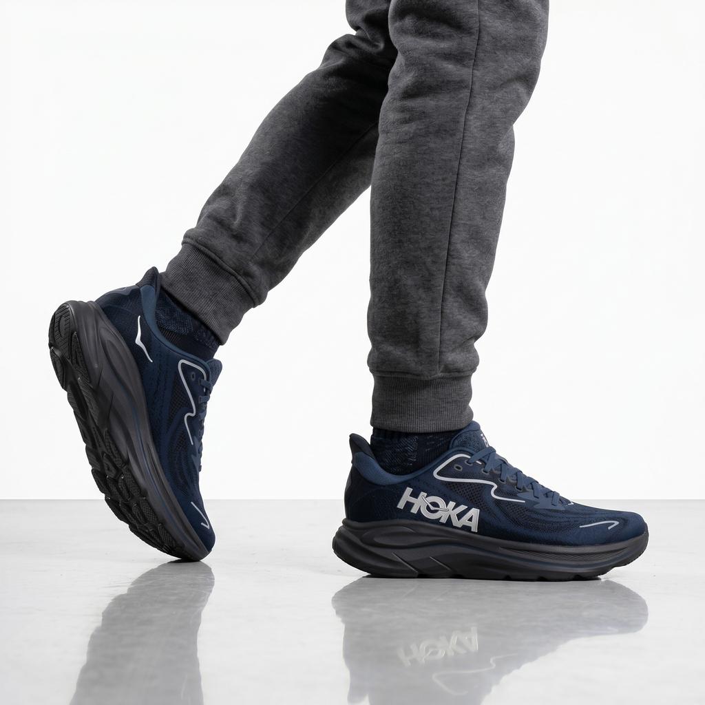 HOKA Clifton 10 M - Мужские Беговые Кроссовки Синие 1162030-VCK ОРИГИНАЛ