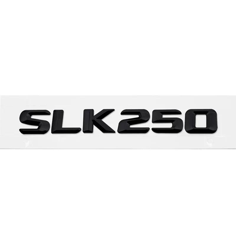 Automotive 3D Digital Alphabet Trunk Badge Decal for Mercedes Benz SLK55 SLK63 SLK200 SLK230 SLK250 SLK280 SLK300 SLK320 SLK350