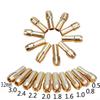 10pcs Electric Grinder Chuck Drill Chucks Collet Mini Grinder Copper Chuck