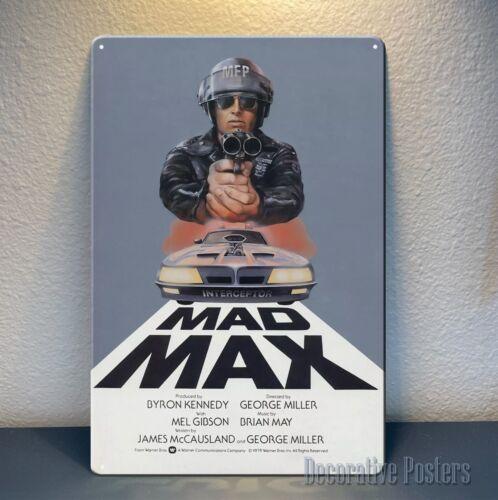 Металлический плакат из фильма Безумный Макс Жестяная табличка x см алюминий