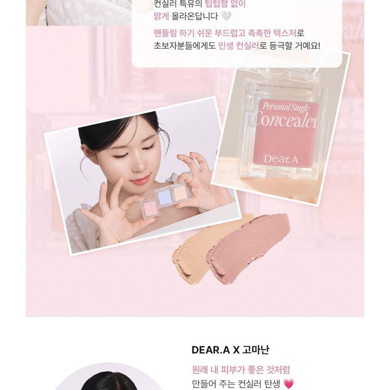 Dear.A - Personal Single Concealer - 10 Colors