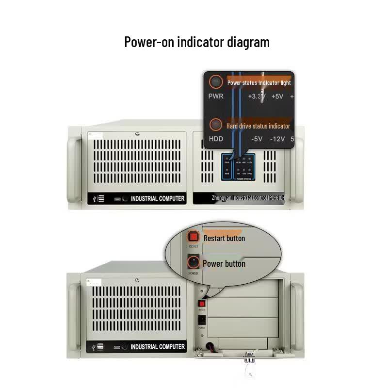 Промышленная рабочая станция Advantech IPC-610H (Китайская версия)
