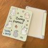 For iPad 2021 9th 10.2 Case Cute Kitty Family Pattern iPad Smart Tri-Fold Case for iPad 2022 10th Air4 Air5 10.9 2018 6th/5th 9.7 with Pencil Holder