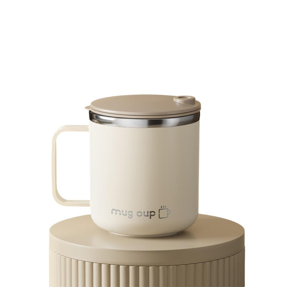 304 Stainless Steel Coffee Cup Sliding Cover Design Tumbler Household Drinking Cup  Student