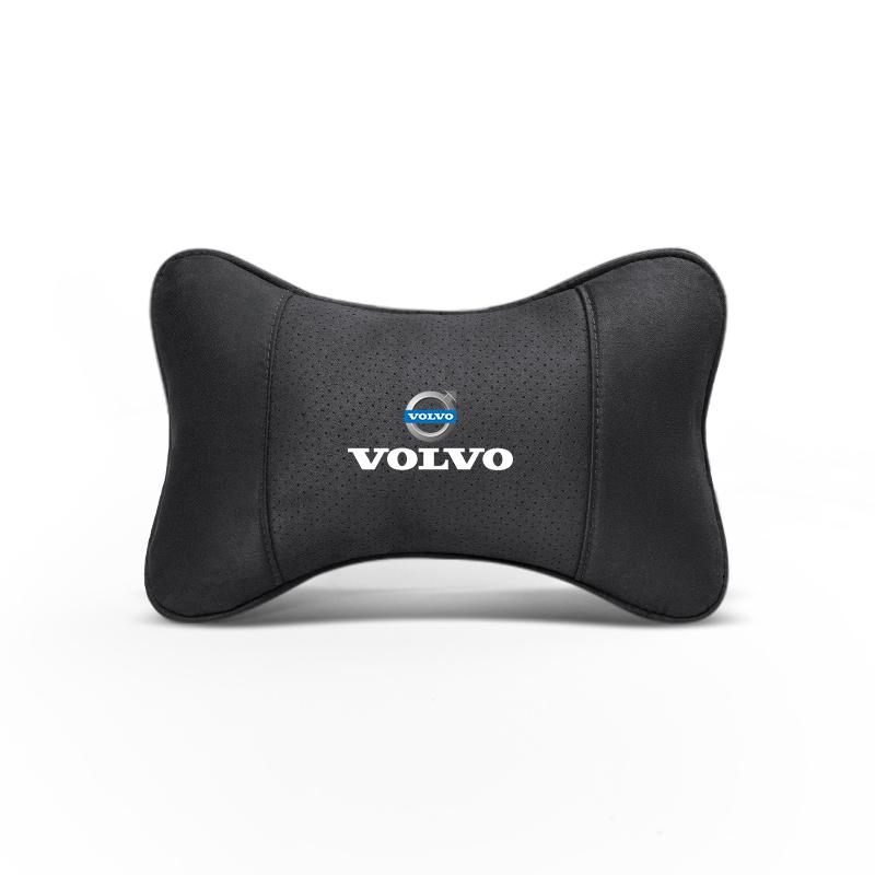 Keychain High-quality Car Headrest Memory Foam Automobile Neck Pillow Interiors Accessories For Volvo V60 V40 XC60 XC90 V50 S90