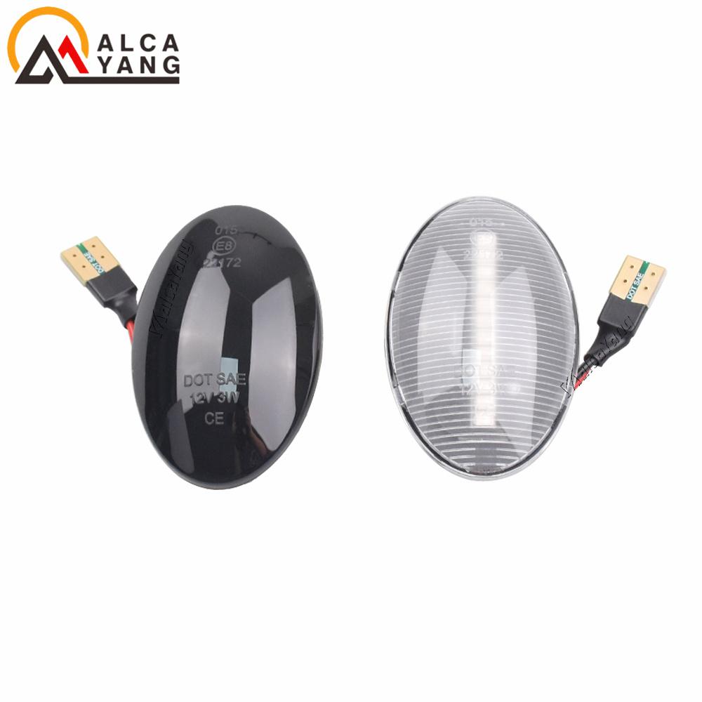 Dynamic LED Side Marker Lights For Opel Astra F Corsa B Sintra Tigra Combo C Corsa C Meriva A Repeater Turn Signal Lamp