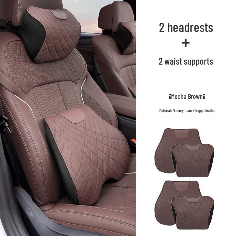 Neck and Lumbar Support Pillows for BYD Tang DMi/Ev Headrests