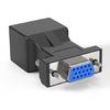 Усилители VGA сигнала для передачи на большие расстояния Адаптер к RJ45 VGA удлинитель к RJ45 Адаптер Идеально для сетевого инжиниринга