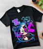 Футболка Jinx Arcane Футболка с японским аниме-мультфильмом Jinx Arcane в подарок