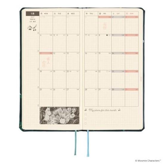 Hobonichi Techo 2027 Weeks Moomin Snufkins Day (Japanese Tall Slim Starts January)