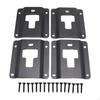 Truck Bed Cargo Tie Down Brackets Cleats Spare Part Car Accessories with Screws for F-150