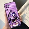 Чехол Genshin Impact Райдэн Сёгун для Oppo A58 A98 A78 A18 A38 A60 A80 A40 A77 A57 A17 A74 A54 A94 A96 A76 A16 A15 A5 Pro
