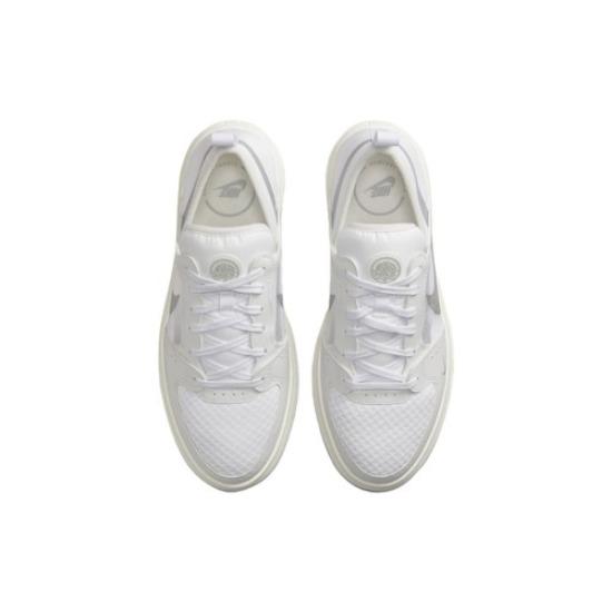 Nike Court Vision Alta Low Белый Металлик Серебристый Ж - CW6536-102