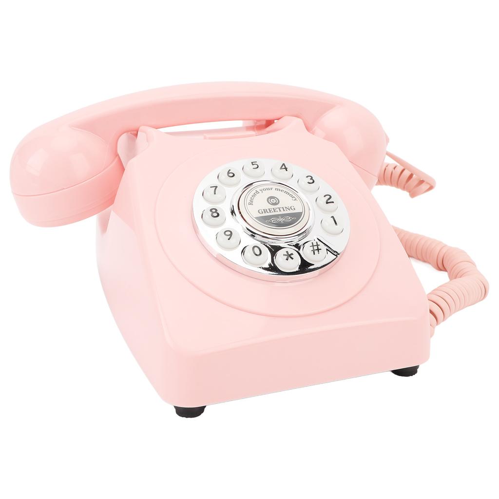 Audio Guest Book Phone Clear Sound Convenient Use Audio Message Recording Telephone for Wedding