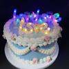 Colorful Love LED Light Luminous Cake Decoration Light Valentine's Day Decoration Lamp  Wedding