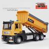1/50 Scale Tipper Truck Alloy Diecast Toy Model Dump Engineering Transport Truck Sound Light Pull Back Gifts For Kids B380
