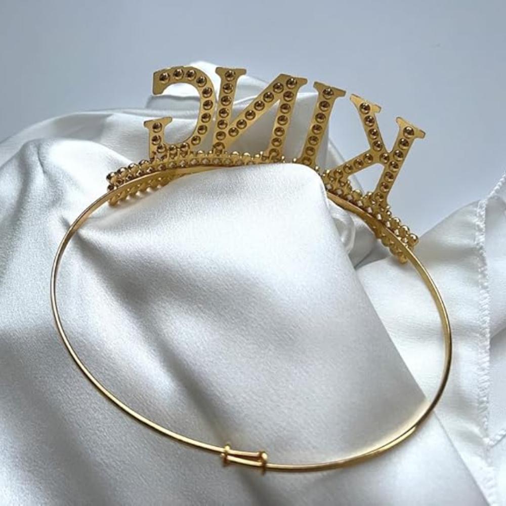 Тиара на день рождения для мужчин, набор из королевской ленты и короны для мужчин, сувениры на день рождения