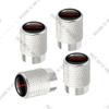 Car CNC Aluminum L&K Emblem For Skoda Laurin & Klement Superb Yeti Octavia Kodiaq Rapid 4pcs Tire Valve Air Port Stem Cover Caps