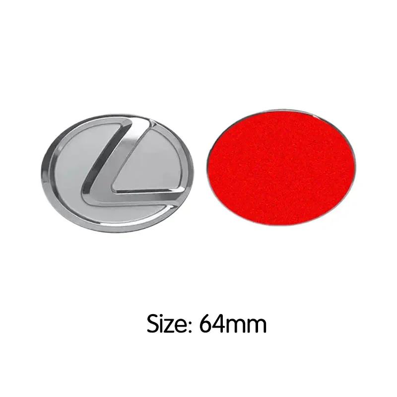 Emblems For Lexus ES240 ES250 ES350 IS250 IS300 RX270 GS NX300 RX300 RX350 RX400H 64/77mm Steering Wheel Emblem Cover Sticker Ca