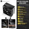 Воздушный кулер для процессора Thermalright AX120R SE, тепловые трубки 3-го поколения, тихий вентилятор