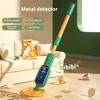 Kids Metal Detector with Light Sound Retractable Handle Handheld Metal Finder Tool Toddlers Outdoor Activity Beach STEM Toy Boys Girls Gift