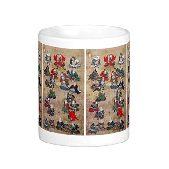 Takeda Generals Photo Mug Warlord Twenty-Four Mug (Japanese Series) (A 4-Image Type)