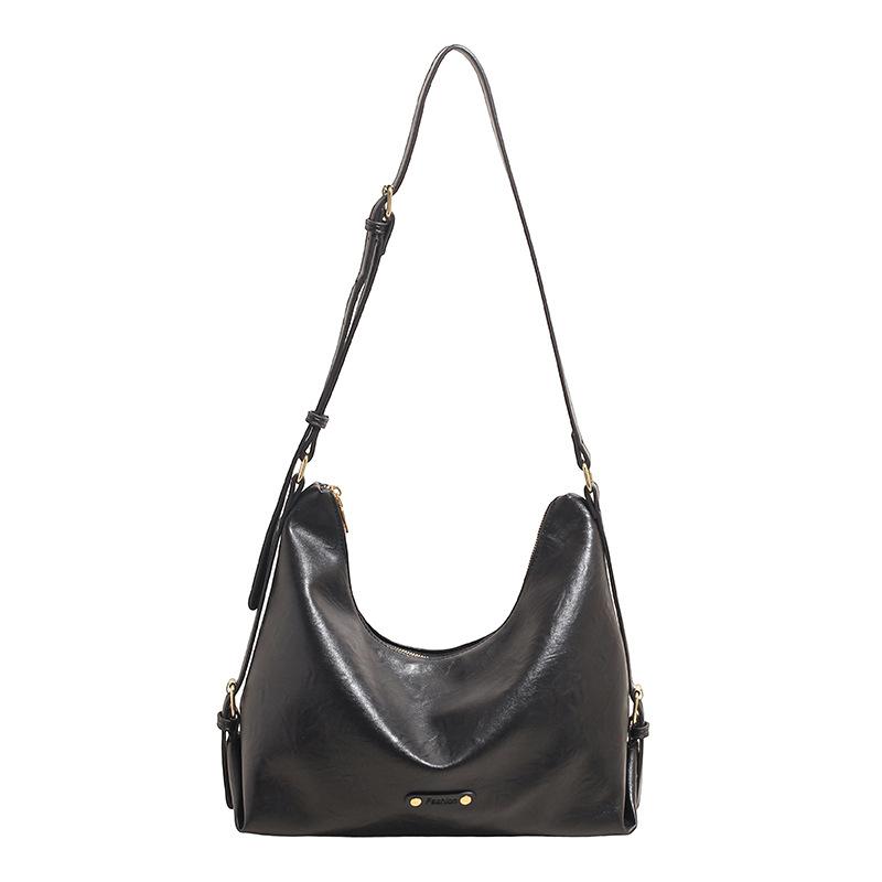 Сумка премиум-класса в стиле ретро большой вместимости женская 2025 новая модная дорожная сумка через плечо, сумка-мессенджер, сумка-тоут, сумка-ведро