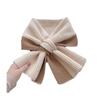 1Pc Korean Style Knitted Scarf Women Headscarf Knitted Scarf Multi-Functional Warm Knitted Scarf