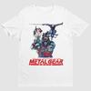 Metal Gear Solid: Тактический Шпионский Экшен Ключевой Арт Премиум Унисекс Футболка