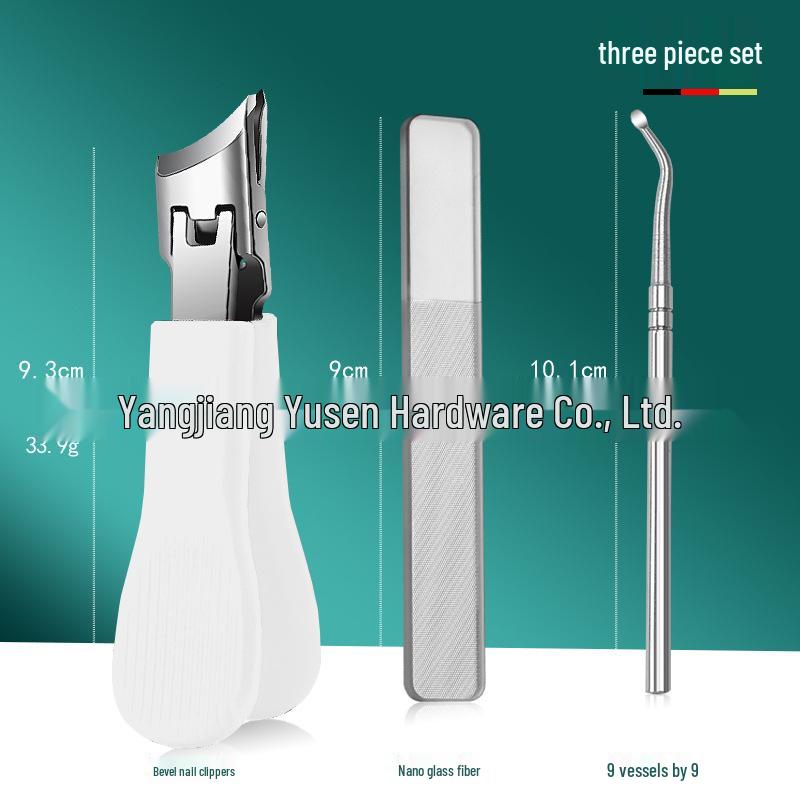 In-Stock Ultra-Sharp Oblique Edge Nail Clipper for Ingrown Nails - Special Eagle-Beak Nail Nippers with Extended Pedicure Dead Skin Scissors Tool.