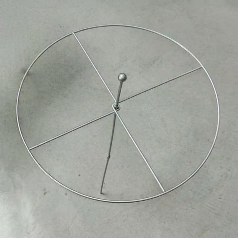 Weather-Resistant Metal Plant Support Ring Peony Flower Support Stake Plant Growth Fixing