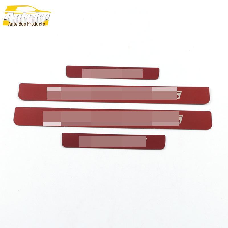 GS8S Stainless Steel Welcome Pedal Decorative Stickers for 20 Models