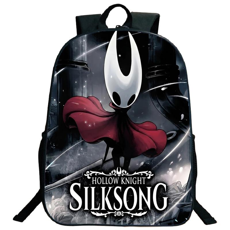 Рюкзак Hollow Knight 2 Silksong Школьный рюкзак Хорнет Магнит на холодильник Мальчик Дети Ребенок Ребенок Подросток Школьный рюкзак Первоклассник Школьная сумка Подростковая сумка