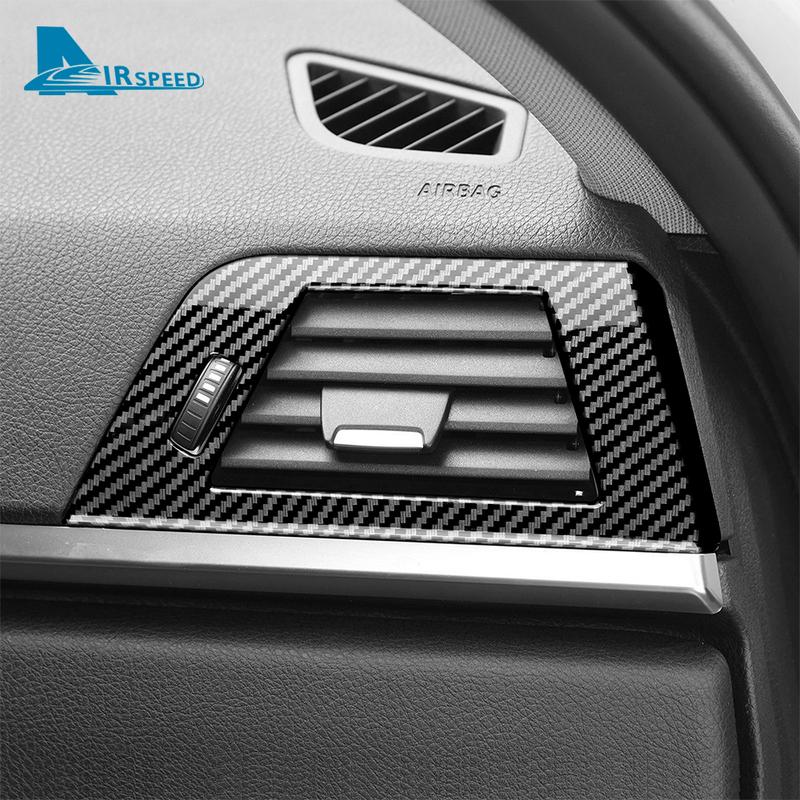 ABS Carbon Fiber Car Dashboard Panel Cover LHD for BMW 3 4 Series F30 F31 F32 F33 F34 F36 2013-2018 Trim Interior Accessories