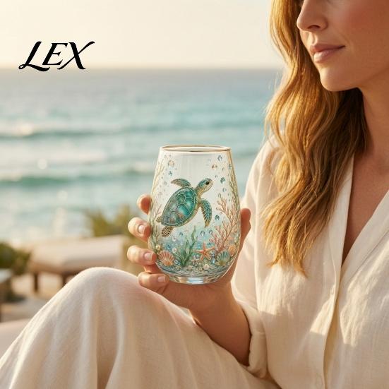 Unique Painted Glass Mug Morning Tea Cup, Hummingbird Flower Pattern Tumbler with Gold Rim, Nature Elegant Edge Cup Themed Glassware for Coffee Juice