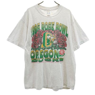 COMPETITOR 90-х годов Старая 1995 год Rose Bowl Футболка с коротким рукавом Дональд Дак Дисней Мужская Б/У