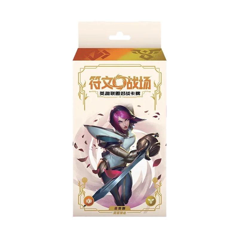 Оригинальная карта Riftbound Герой Истоков Дополнительный набор LOL Лига Легенд Коллекционная карточная игра Игрушки Подарки