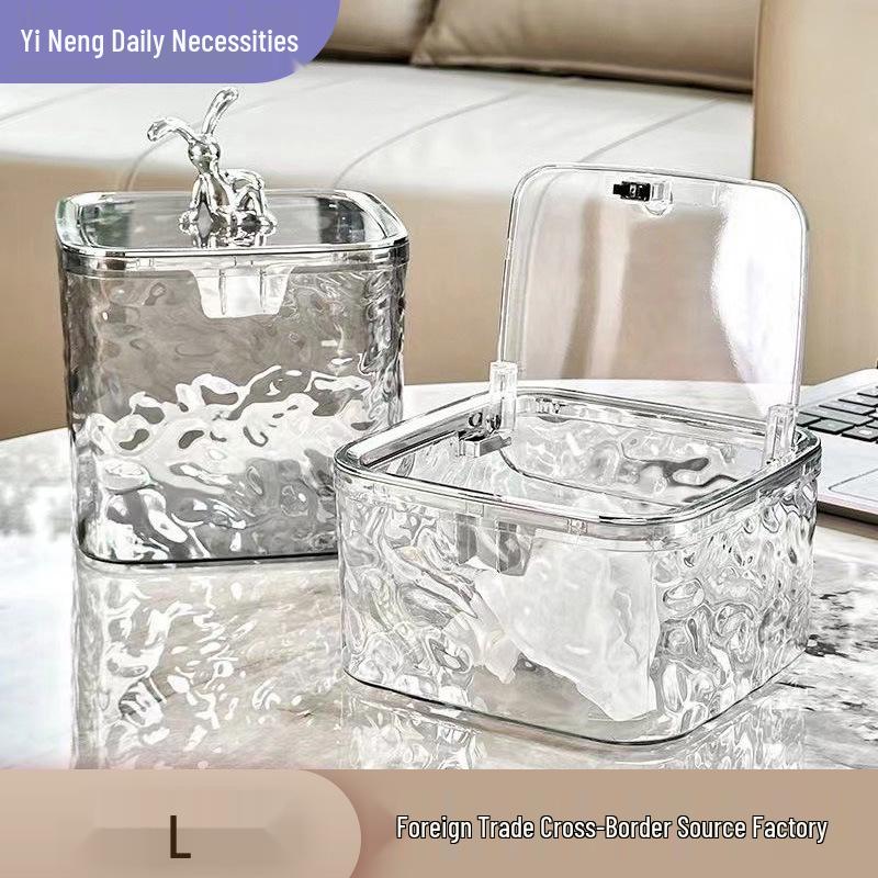 Compact Desktop Trash Bin with Lid, Press-Type Pop-Up Wastebasket for Kitchen, Dining, or Office Use