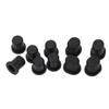 10PCS RC Bushing Adjuster Plastic Black Wear Resistant Lightweight RC Bush Adjuster for ZD Racing 1/7 MX 07
