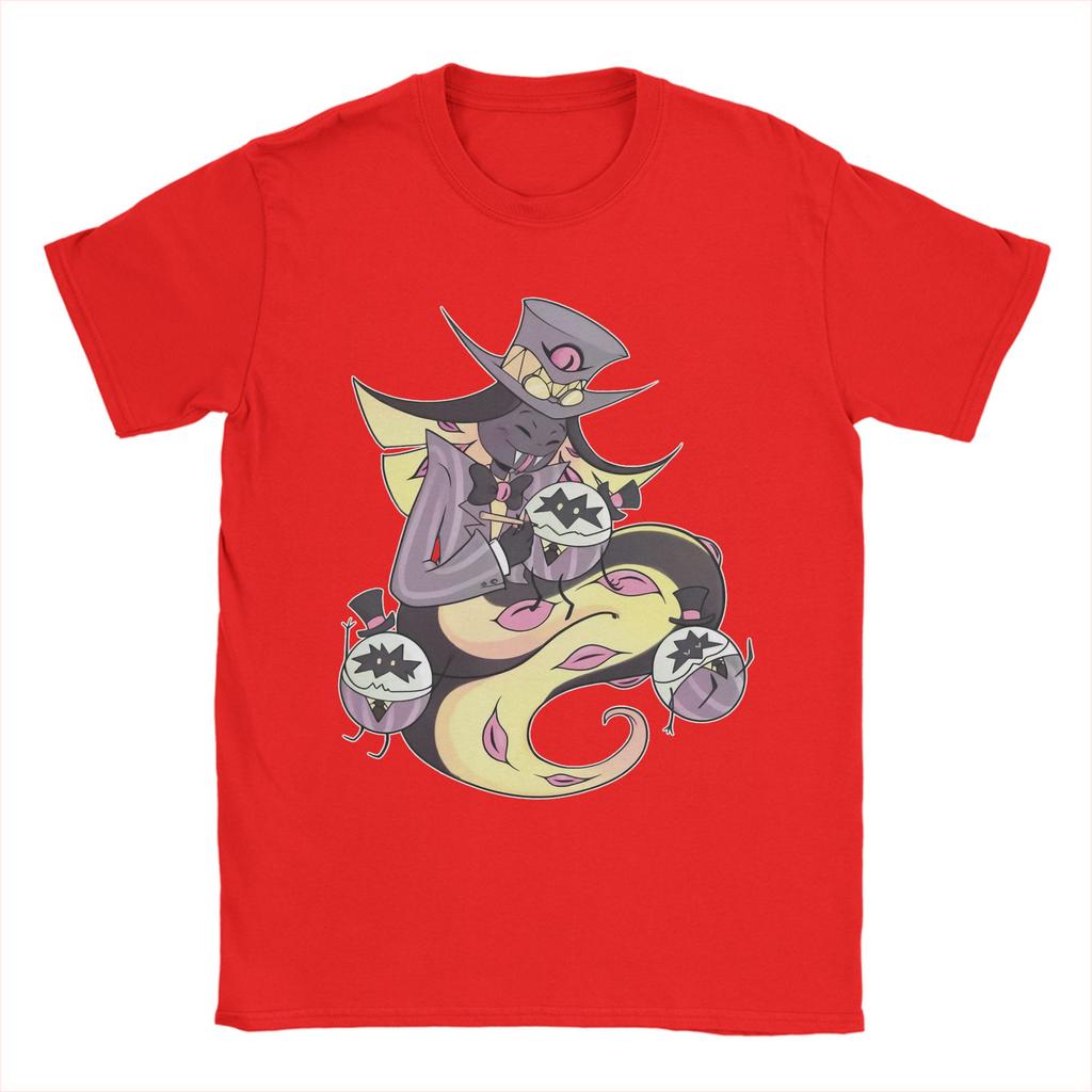 Мужские футболки Sir Pentious Hazbins Hotels из чистого хлопка, повседневные футболки с коротким рукавом и круглым вырезом, летние футболки