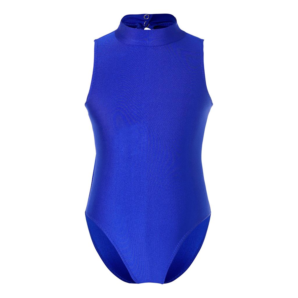 Детский комбинезон для девочек без рукавов с вырезом на спине для балета, гимнастики, костюмы для девочек Bailarina