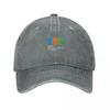 PBS Logo Distressed Baseball Cap New In Hat Vintage Hip Hop designer cap Designer Unisex Womens
