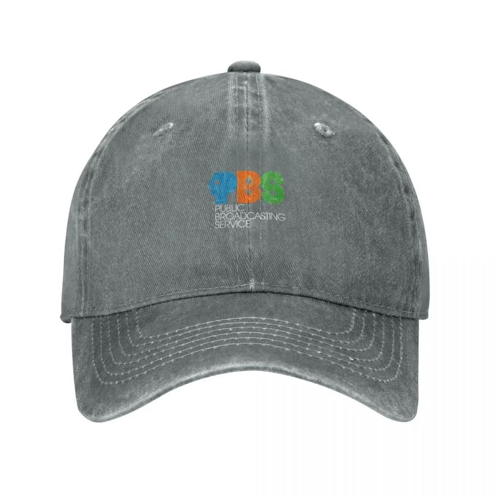 PBS Logo Distressed Baseball Cap New In Hat Vintage Hip Hop designer cap Designer Unisex Womens