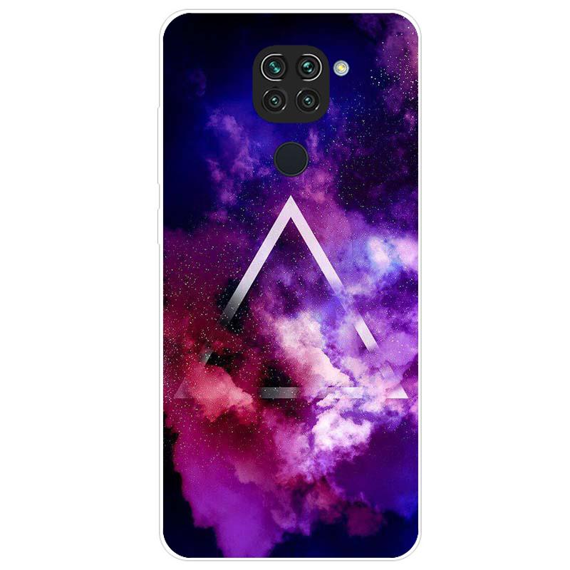 Чехол для телефона Xiaomi Redmi Note 9 Чехол 6.53;' Мягкий силиконовый чехол-накладка из ТПУ для Xiaomi Redmi Note 9, чехол-накладка Fundas Para